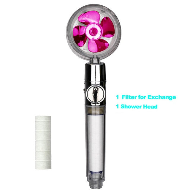 Holder High Preassure Showerhead Rainfall with Fan