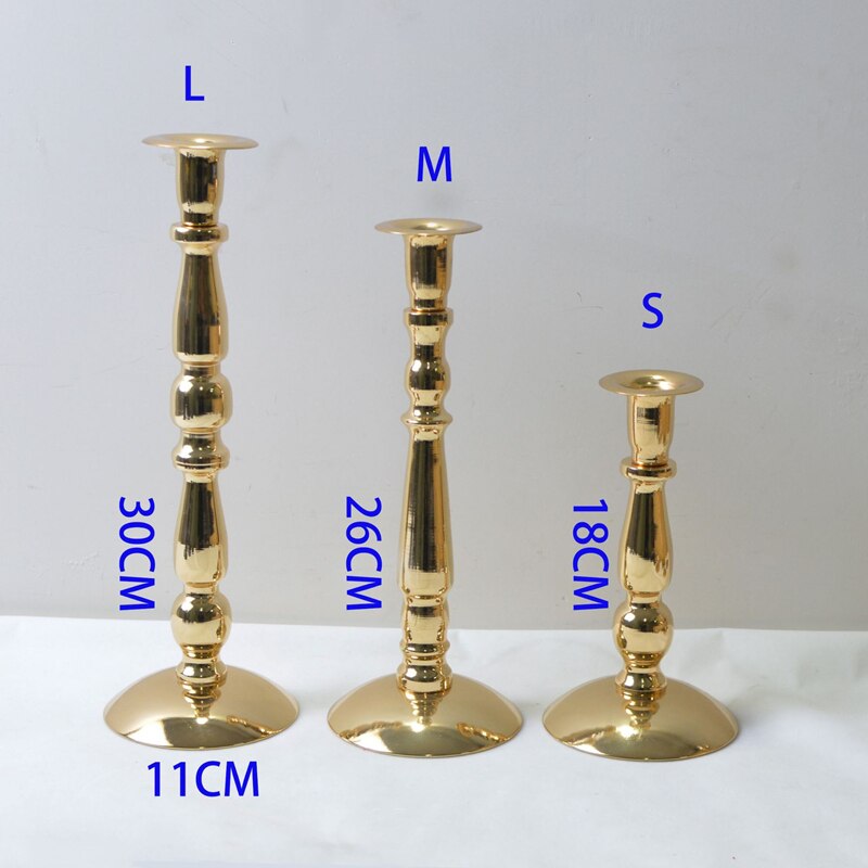 3 Pieces Set Candle Holders Christmas Decorations