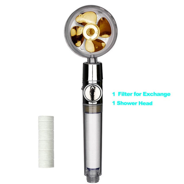 Holder High Preassure Showerhead Rainfall with Fan