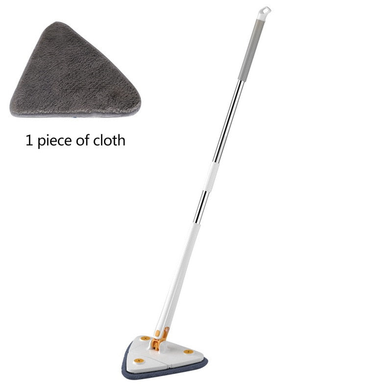 New Telescopic Triangular Mop 360° Rotatable