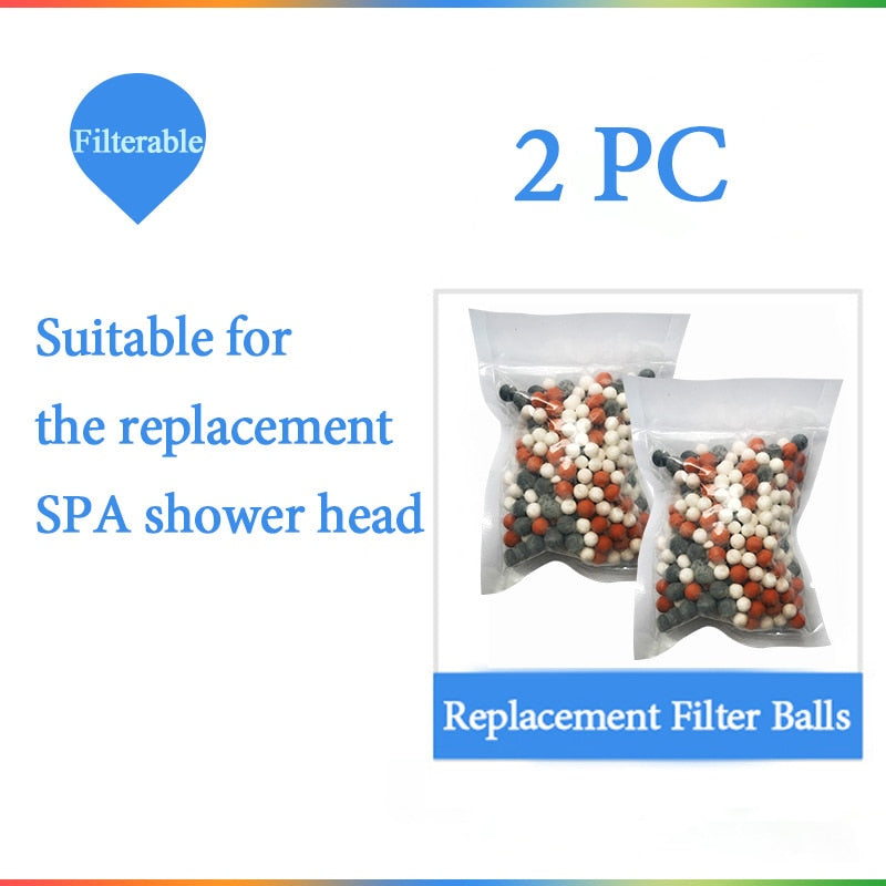 Bathroom 3-Function SPA Shower Head with Switch