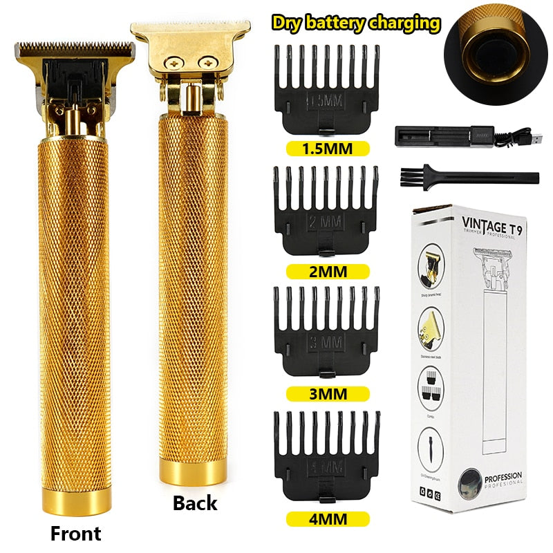 Electric Hair Clipper Man LCD 0mm Shaver