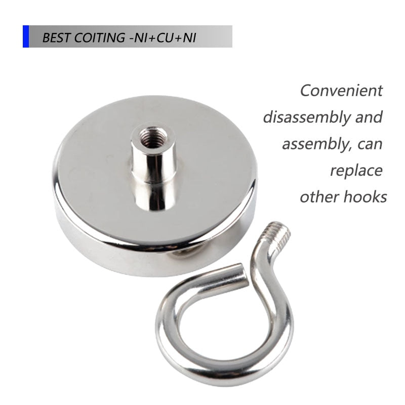 Super Strong Neodymium Magnet Pot Fishing Salvage