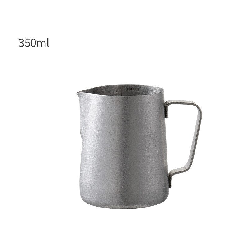 Stainless Steel with scale Coffee Pitcher