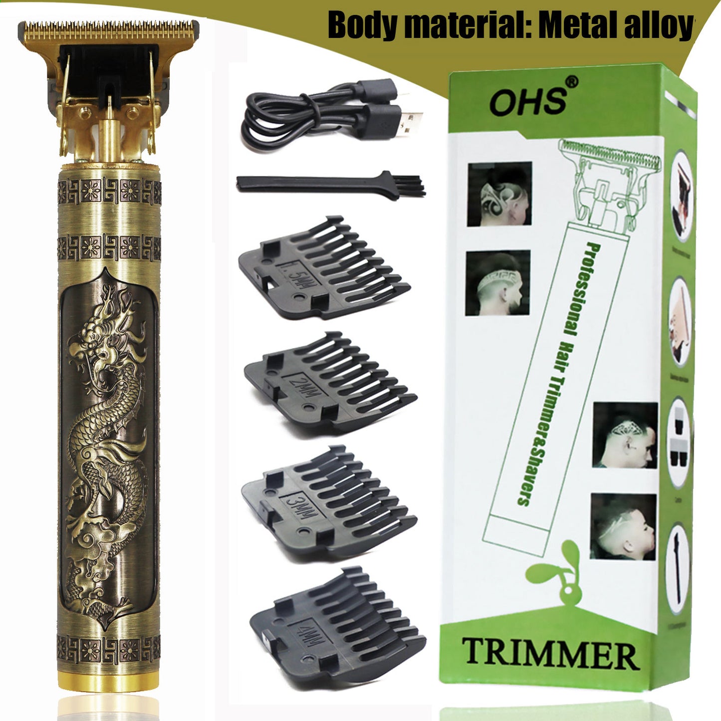 Man Electric Cordless Hair Cutting Machine