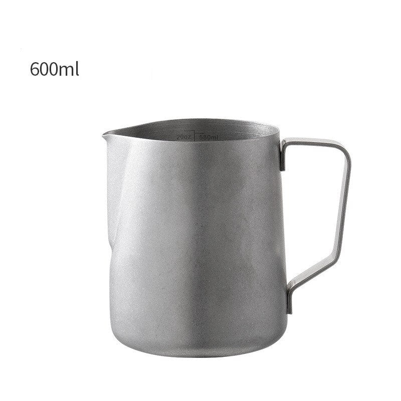 Stainless Steel with scale Coffee Pitcher