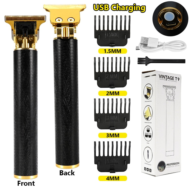 Electric Hair Clipper Man LCD 0mm Shaver