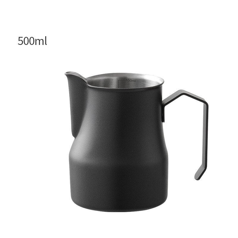 Stainless Steel with scale Coffee Pitcher