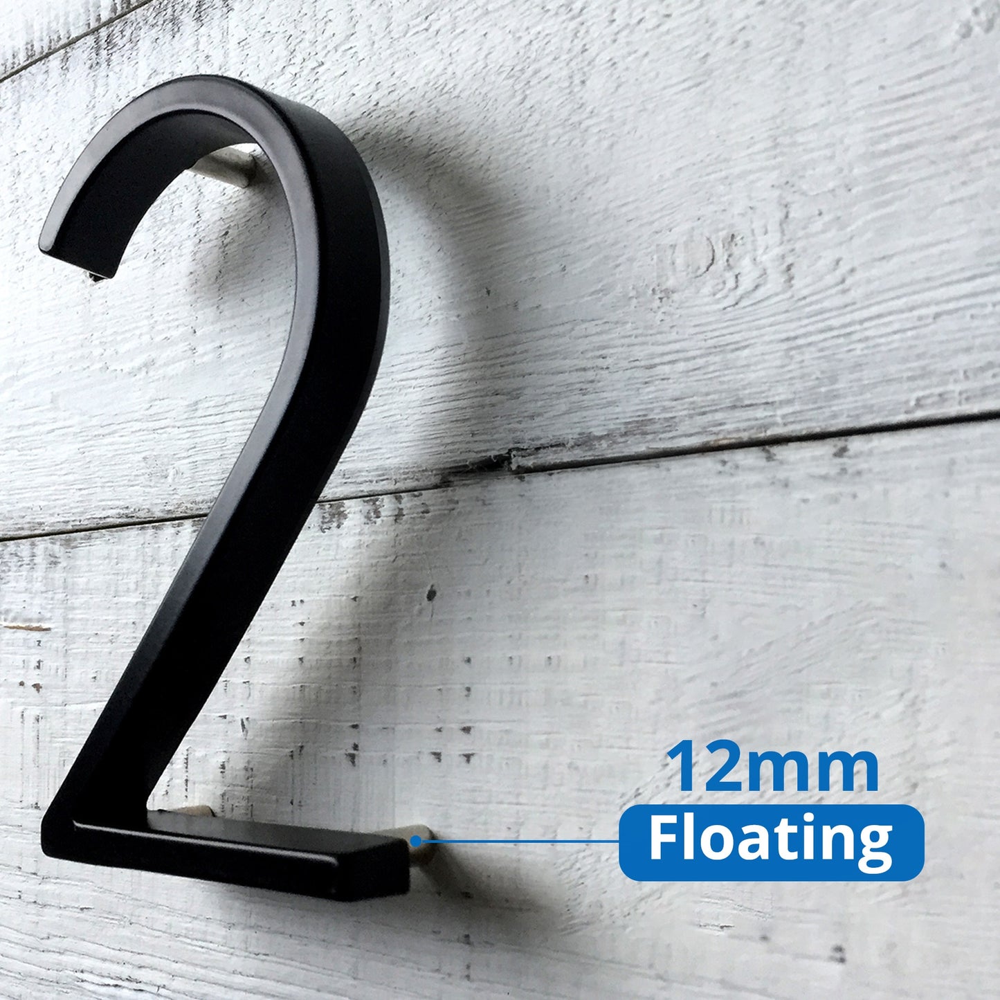 Floating House Number Letters Big Modern