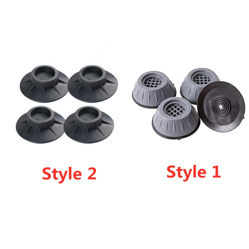 4 Pieces Anti Vibration Feet Pads Rubber Legs Slipstop