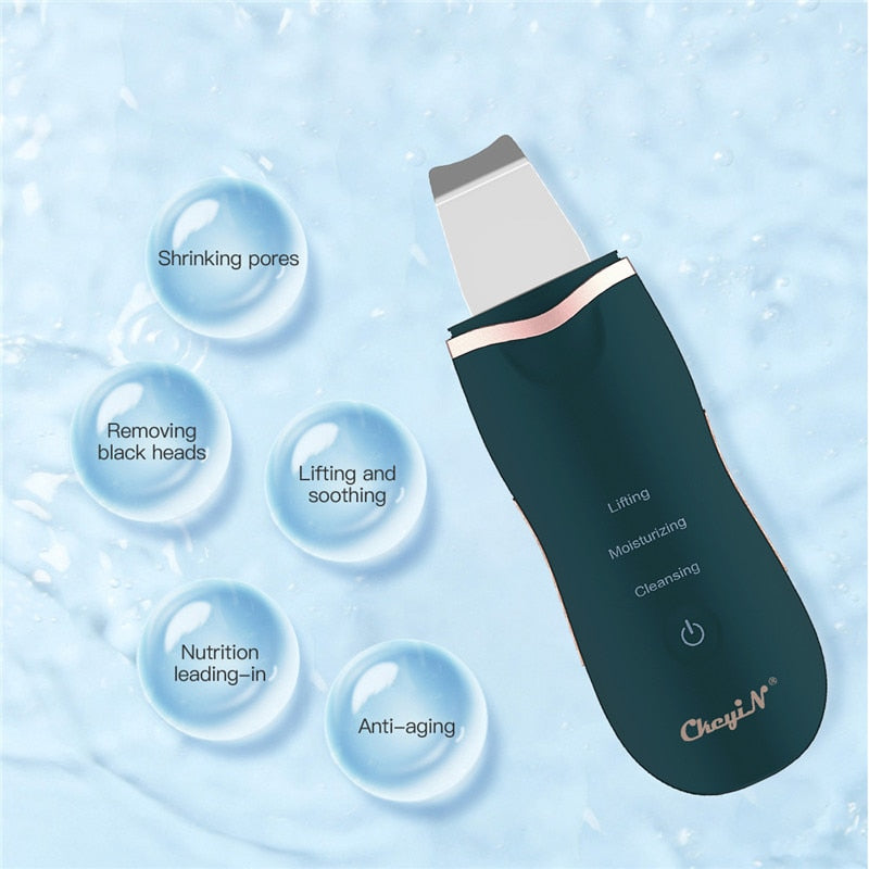 Professional Ultrasonic Facial Skin Scrubber