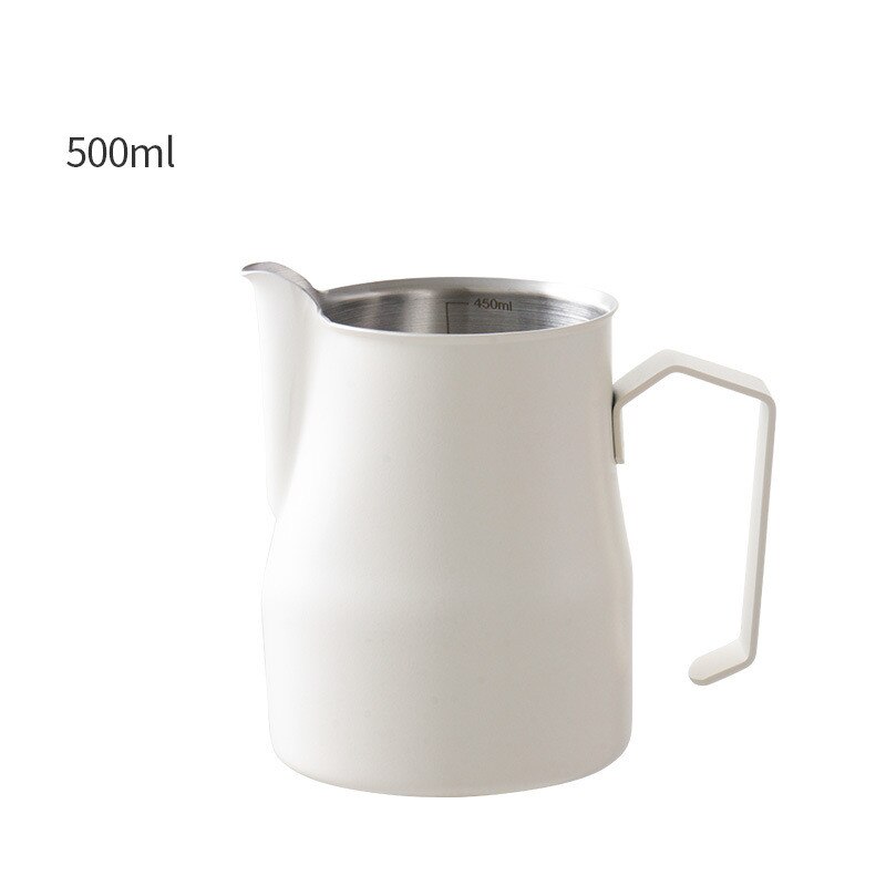 Stainless Steel with scale Coffee Pitcher