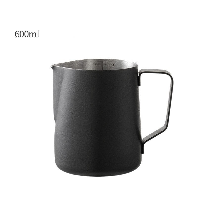 Stainless Steel with scale Coffee Pitcher