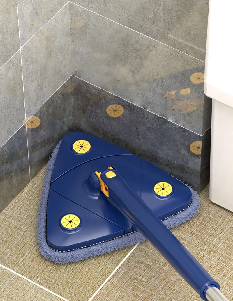 Self-wringing Triangle Extended Mop X Type