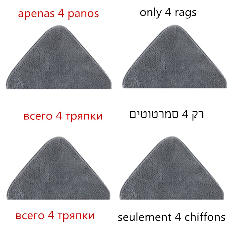 Self-wringing Triangle Extended Mop X Type