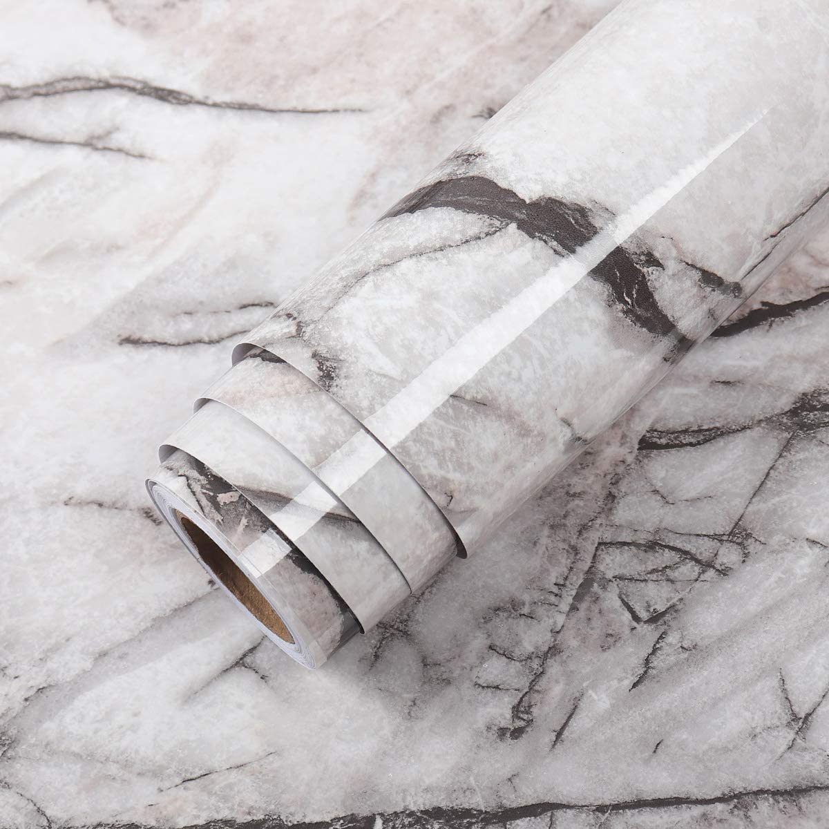 Waterproof Marble Self Adhesive Wallpaper Vinyl Film