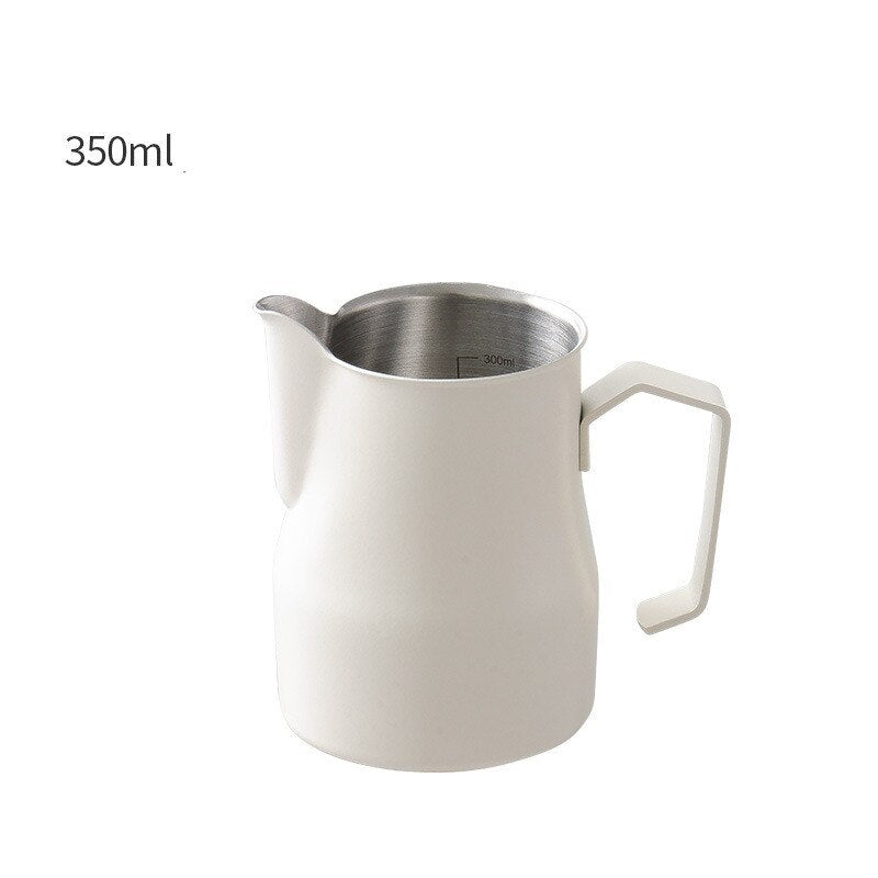 Stainless Steel with scale Coffee Pitcher