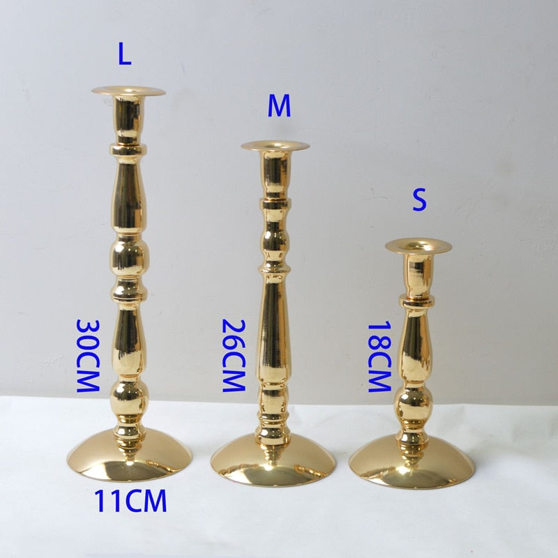 3 Pieces Set Candle Holders Christmas Decorations