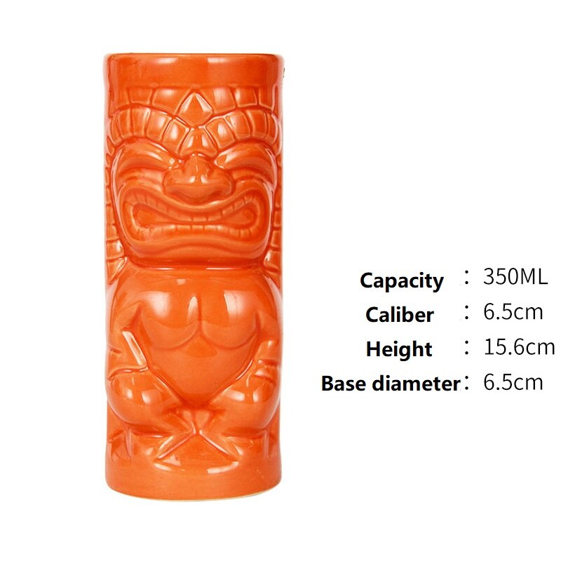 350ml-700ml Hawaii Tiki Mugs Cocktail Cup