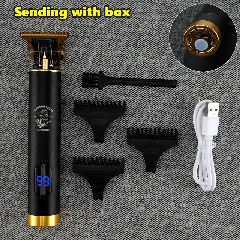 USB Electric Hair Clippers Rechargeable Shaver