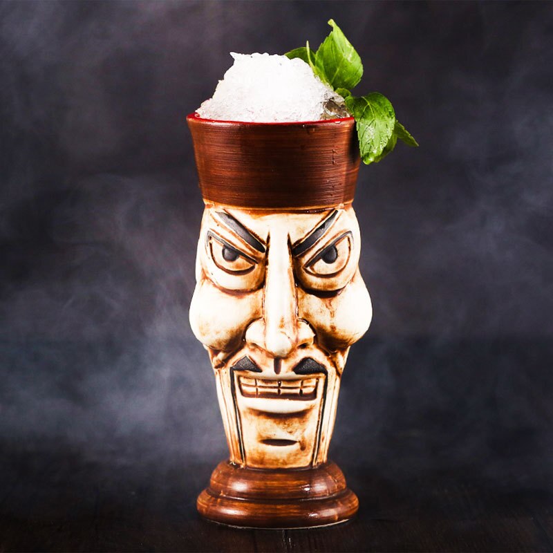 Bar Poker Tiki Mug Creative Hawaii Ceramic Mug