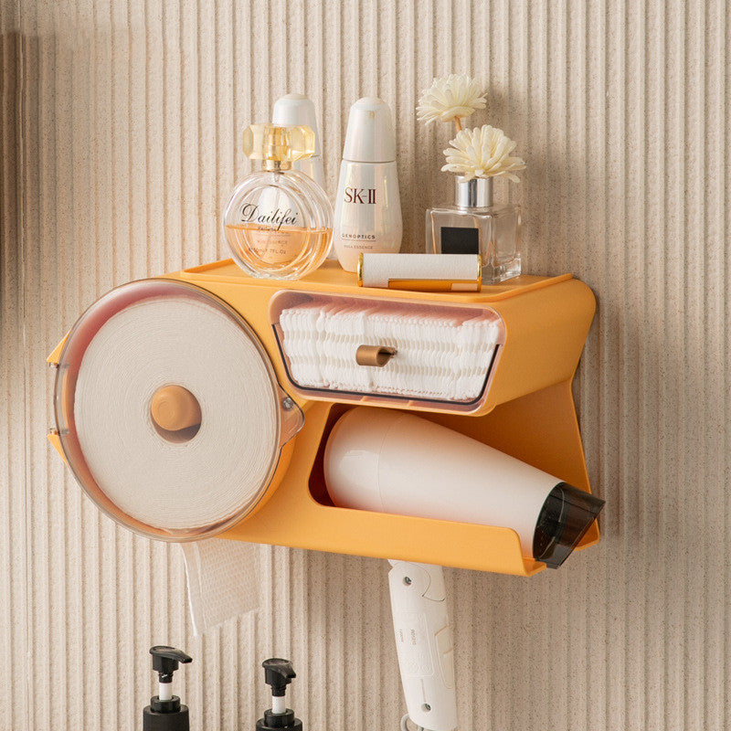 Household Non-punch Bathroom Hair Dryer Rack Rack
