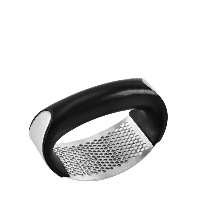 Stainless Steel Garlic Masher Garlic Press Household Manual Curve