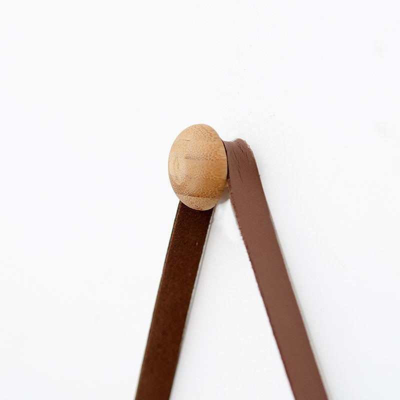 Traceless Nail Nanzhu Bathroom Mirror