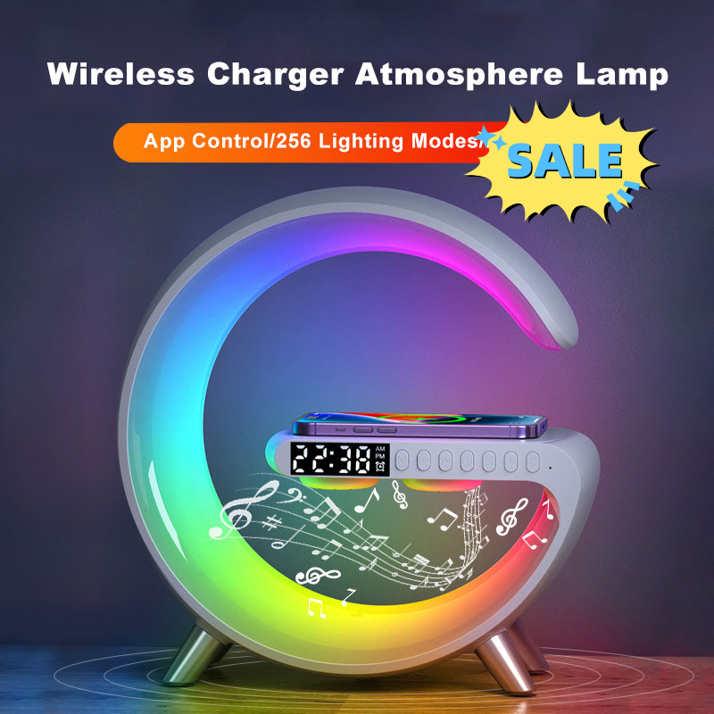 New Intelligent LED Lamp Bluetooth Speaker Atmosphere Lamp