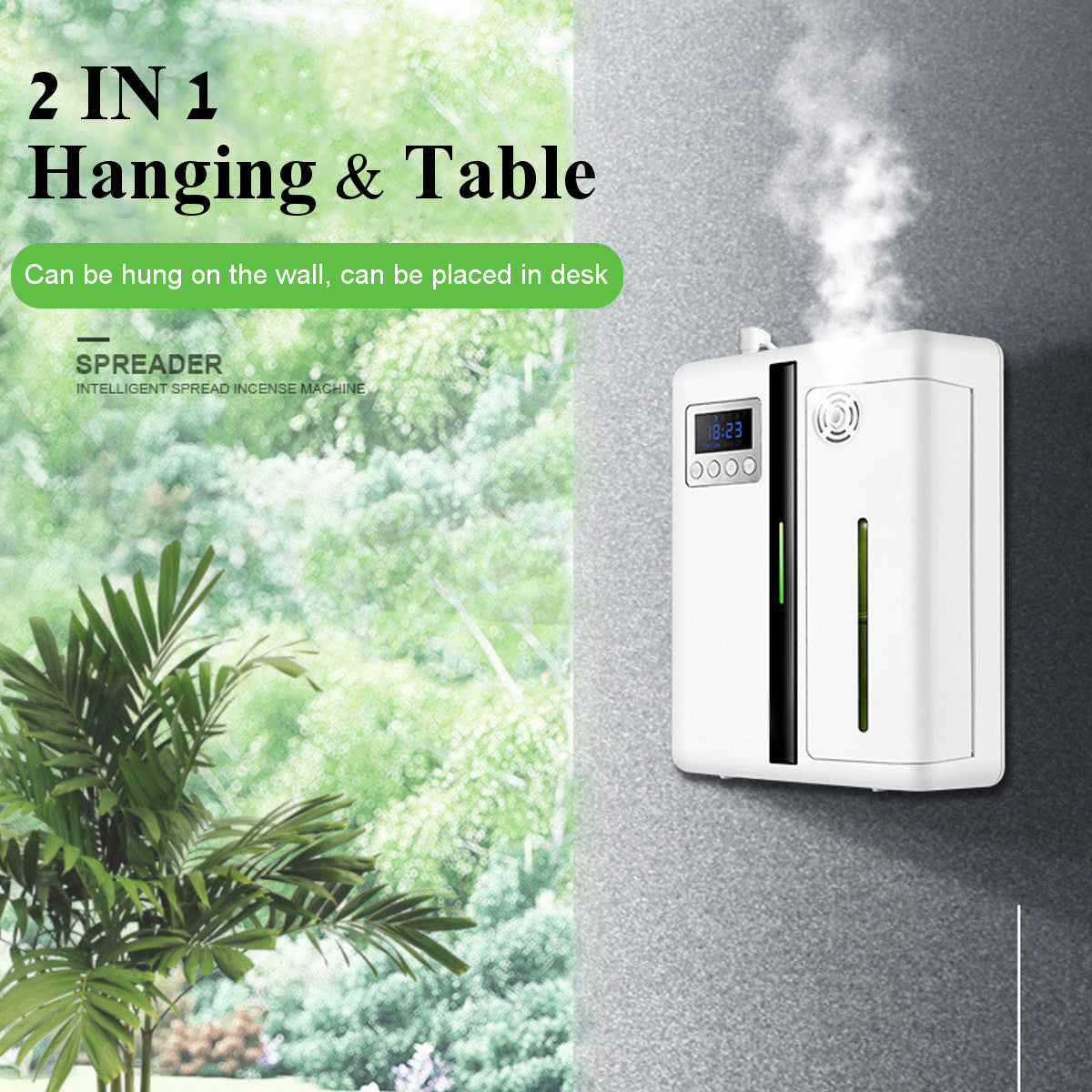 Scent Diffuser 160ml Waterless Air Scent Machine Smart Air Humidifier