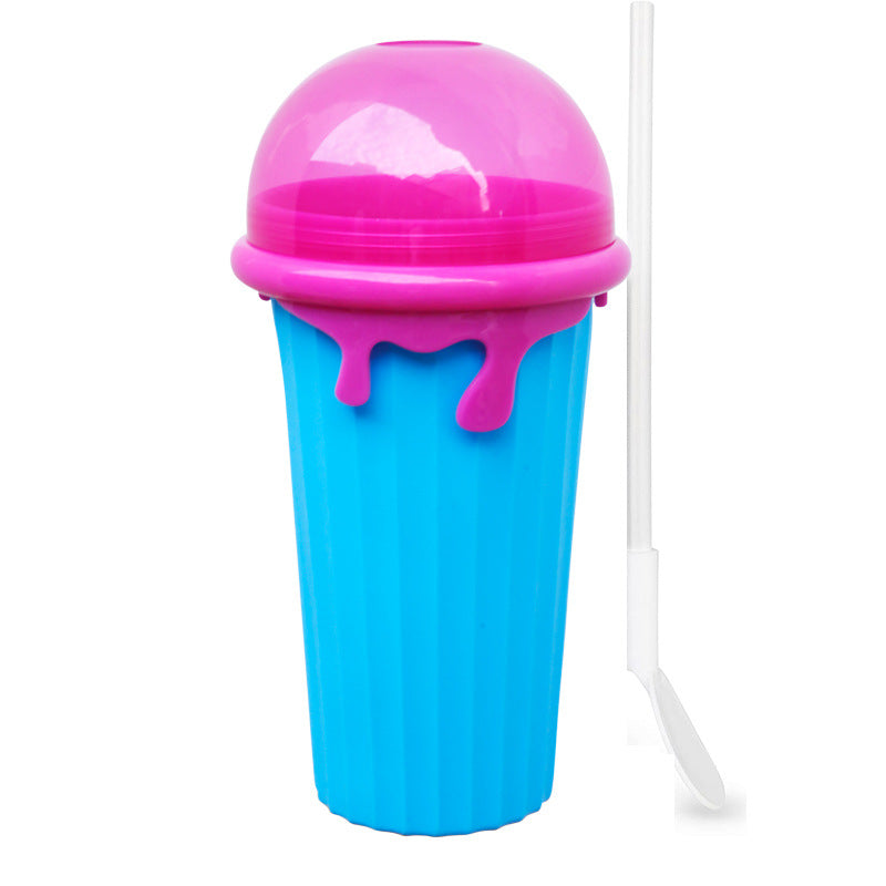 Summer Squeeze Homemade Ice Cream Quick-Frozen Smoothie Slushy Maker