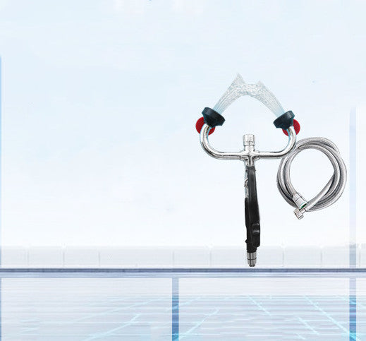 Connected Faucet Eyewash Basin Faucets Wall Mounted Eye Wash Station