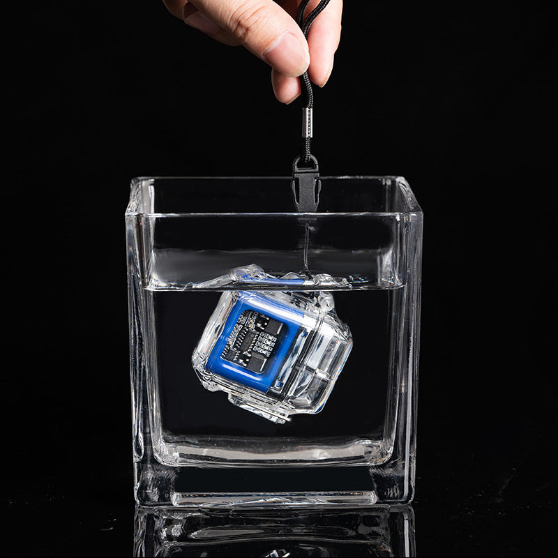 USB Lighter Windproof Double Arc Lighter Cigarette Lighter