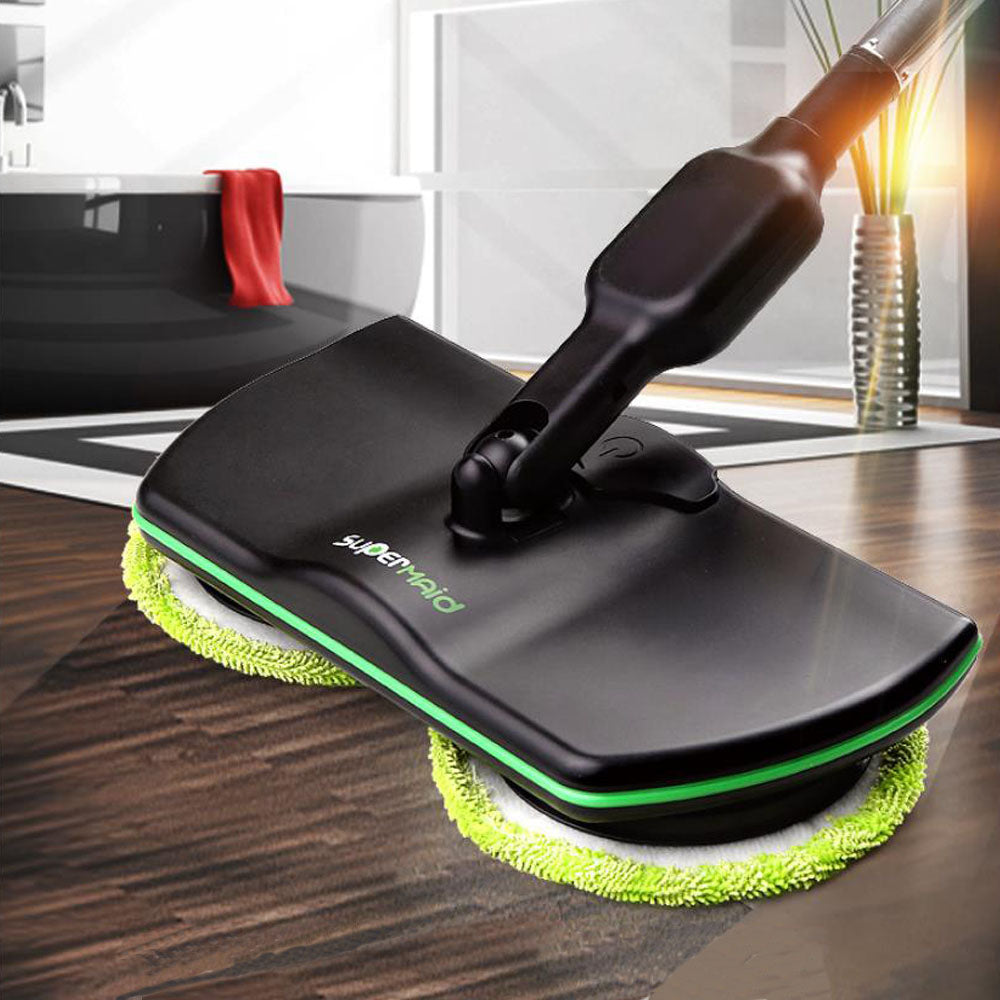 Rechargeable Wireless Rotating Electric Mop Floor Wiper Cordless Sweeping