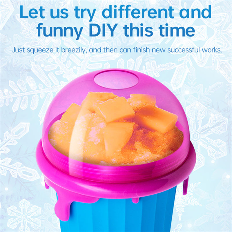 Summer Squeeze Homemade Ice Cream Quick-Frozen Smoothie Slushy Maker