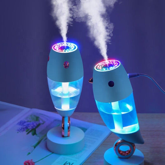 360 Rotated Cute Bird Air Humidifier USB Ultrasonic Cool Mist