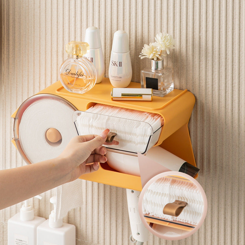 Household Non-punch Bathroom Hair Dryer Rack Rack