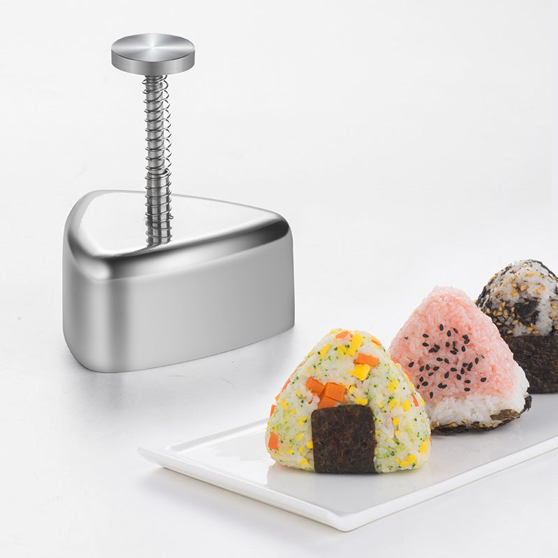 Stainless Steel Rice And Vegetable Roll Mould Triangle Gadgets