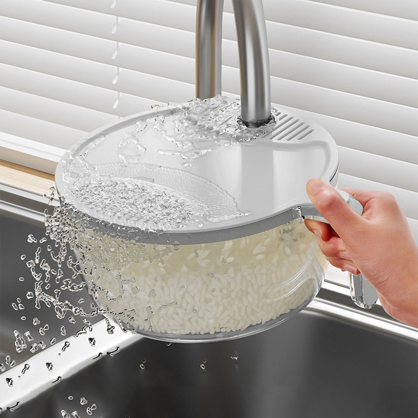 Multifunctional Drainage Basin For Kitchen Washing Basket