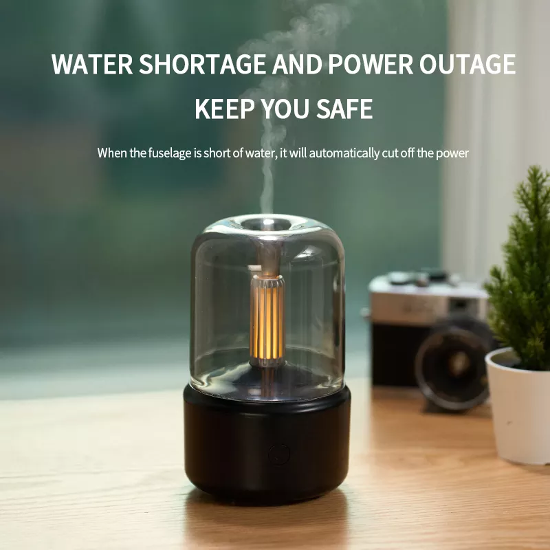 Candle Lamp Aroma Diffuser Air Humidifier Electric Diffusor