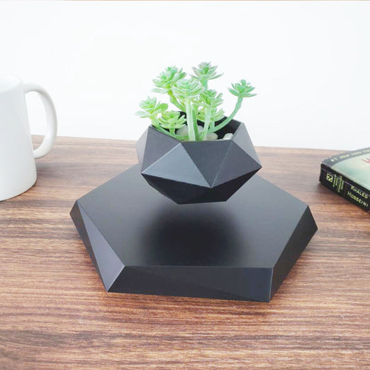 Floating Magnetic Levitating Flower Pot Bonsai Air Plant Pot Planter Potted