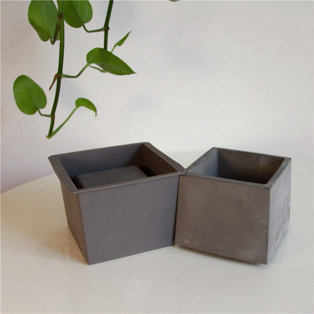 Concrete Planter Pots Cement Molds