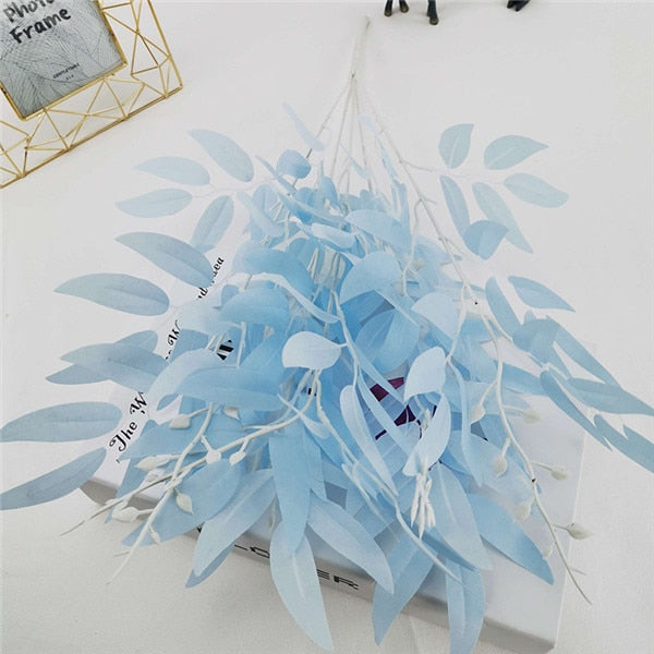 Artificial Willow Leaf Green Grass Fake