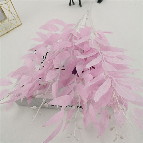 Artificial Willow Leaf Green Grass Fake