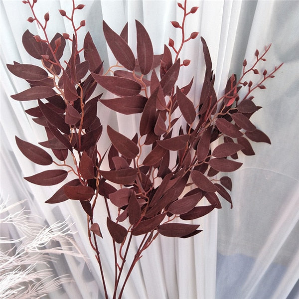 Artificial Willow Leaf Green Grass Fake