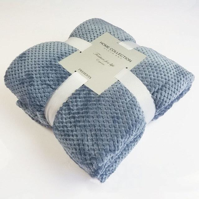 Winter Soft Warm Flannel Blankets