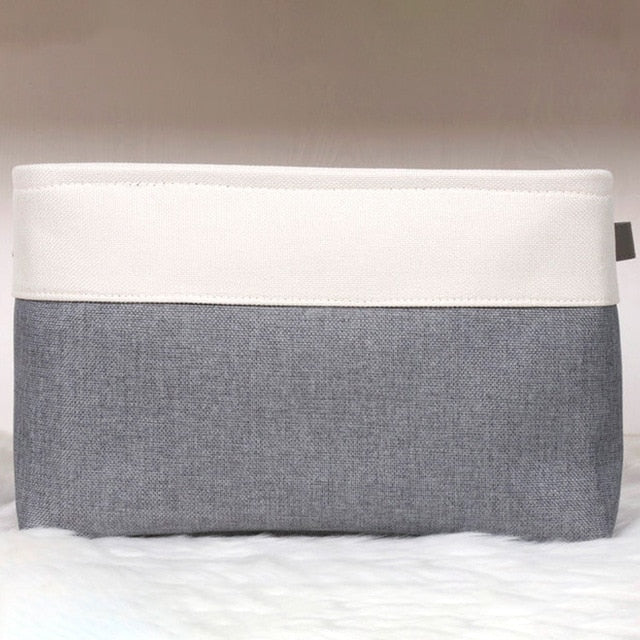 Portable Laundry Storage Baskets Canvas