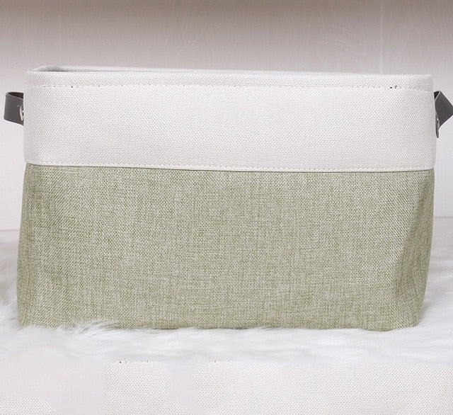 Portable Laundry Storage Baskets Canvas
