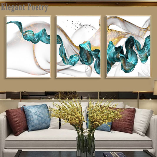 Abstract Canvas Painting Poster Wall Art