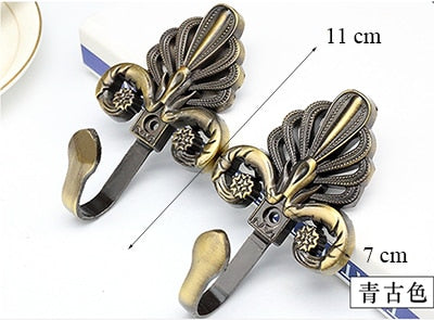 Curtain Tieback Holder Hooks